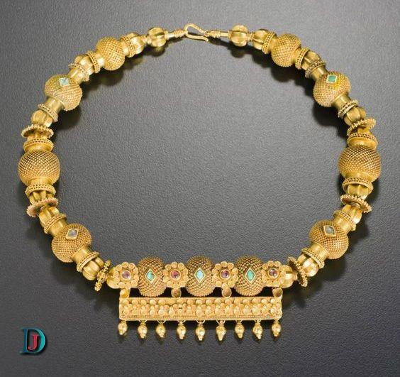 New and Latest Design of Rajasthani Desi gold kundan Necklace 