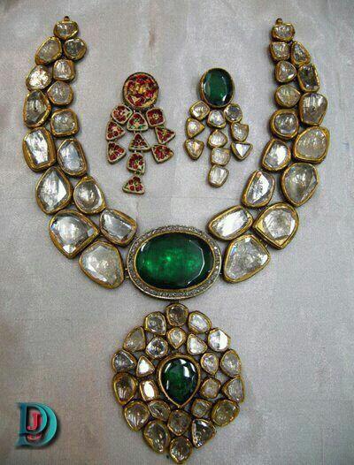 New and Latest Design of Rajasthani Desi gold kundan Necklace 