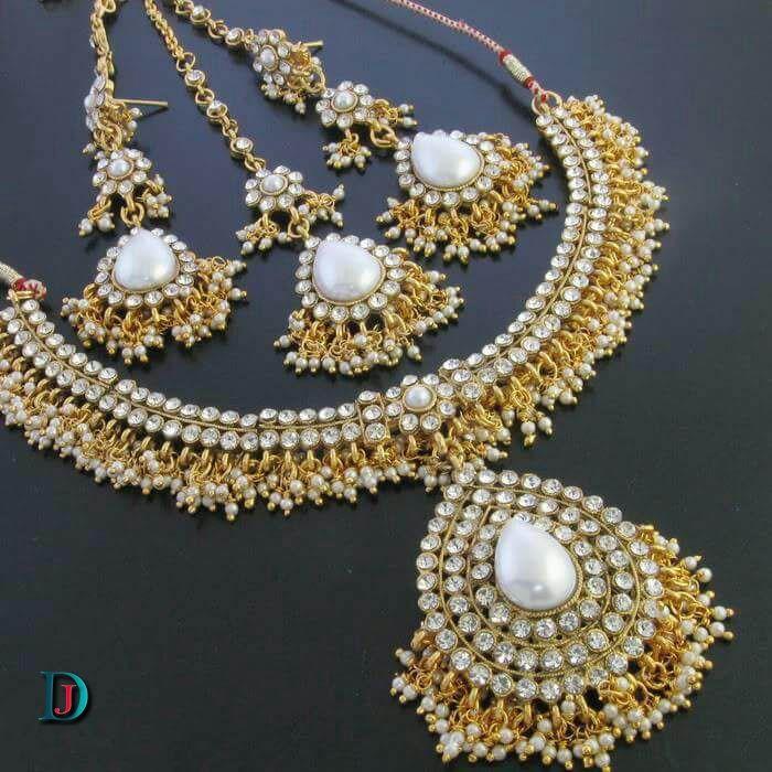 New and Latest Design of Rajasthani Desi gold kundan Necklace 