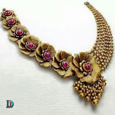 New and Latest Design of Rajasthani Desi gold kundan Necklace 