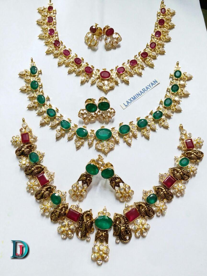 New and Latest Design of Rajasthani Desi gold kundan Necklace 