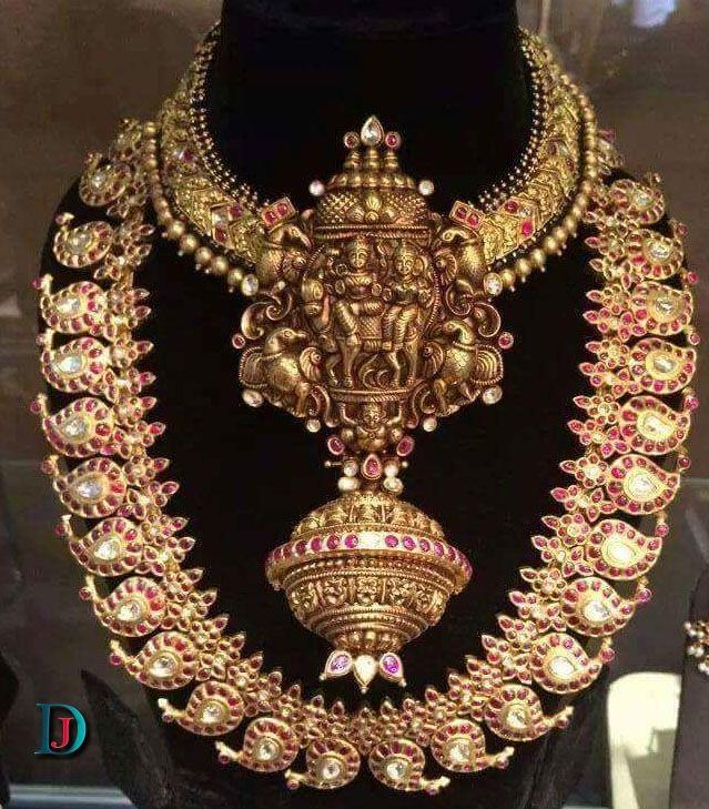 New and Latest Design of Rajasthani Desi gold kundan Necklace 