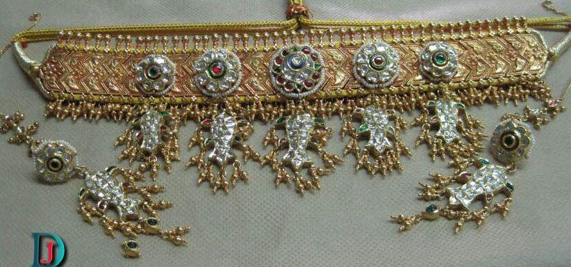 New and Latest Design of Rajasthani Kundan gold jewellery in Jodhpur 