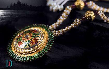 New and Latest Design of Rajasthani Desi gold kundan Gala-Pendal 