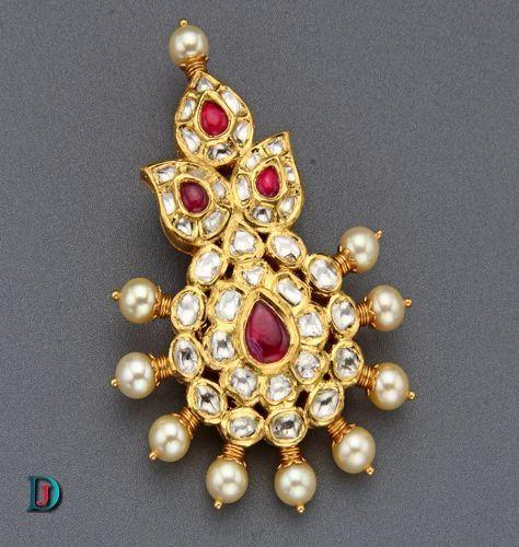 New and Latest Design of Rajasthani Desi gold kundan Gala-Pendal 