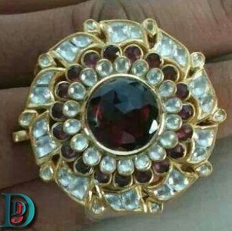 New and Latest Design of Rajasthani Desi gold kundan Gala-Pendal 