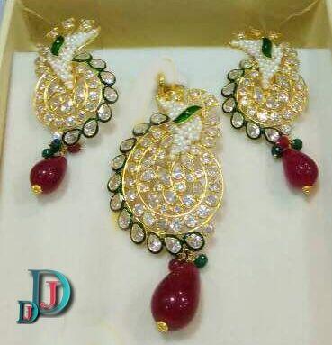 New and Latest Design of Rajasthani Desi gold kundan Gala-Pendal 