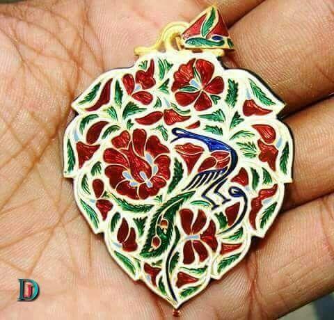 New and Latest Design of Rajasthani Desi gold kundan Gala-Pendal 