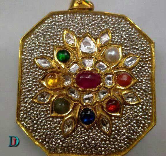 New and Latest Design of Rajasthani Desi gold kundan Gala-Pendal 