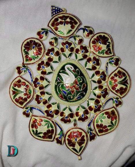 New and Latest Design of Rajasthani Desi gold kundan Gala-Pendal 
