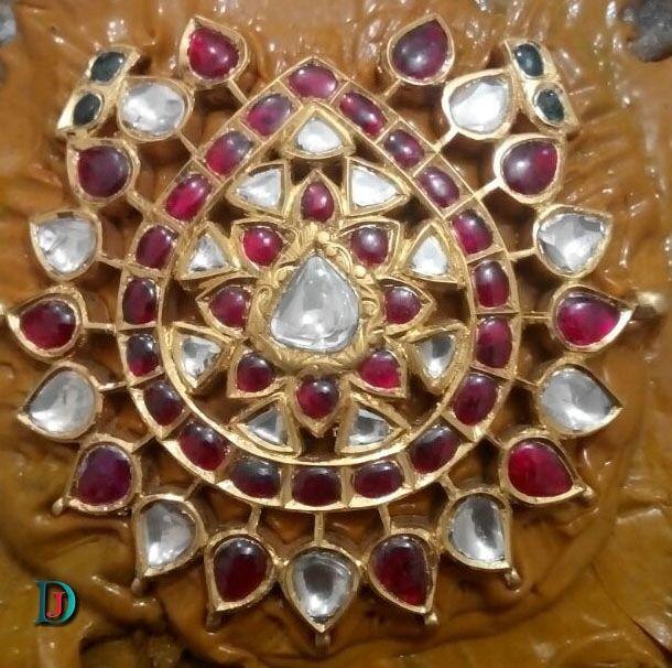 New and Latest Design of Rajasthani Desi gold kundan Gala-Pendal 