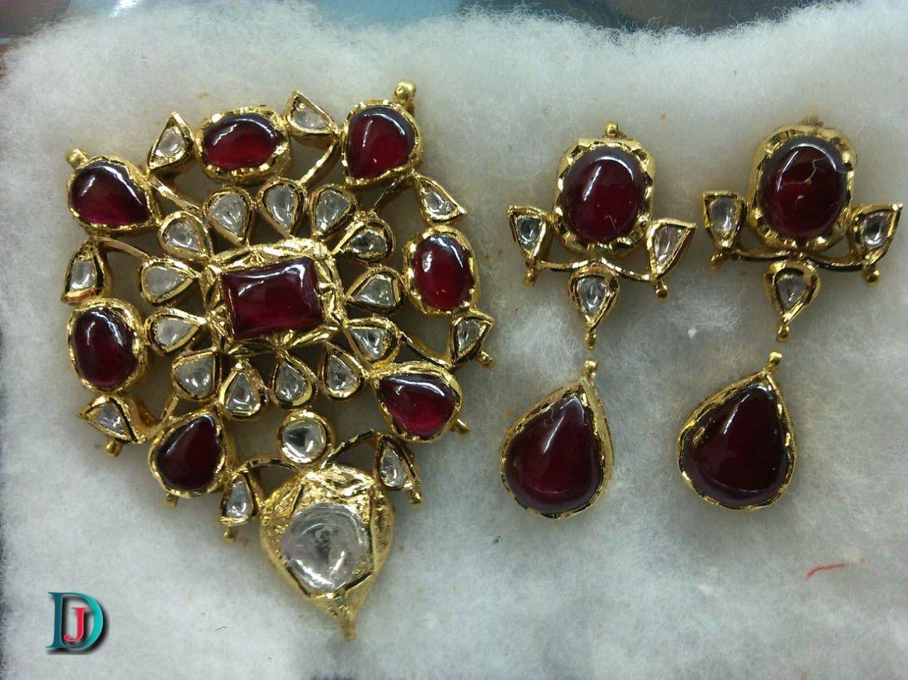 New and Latest Design of Rajasthani Desi gold kundan Gala-Pendal 