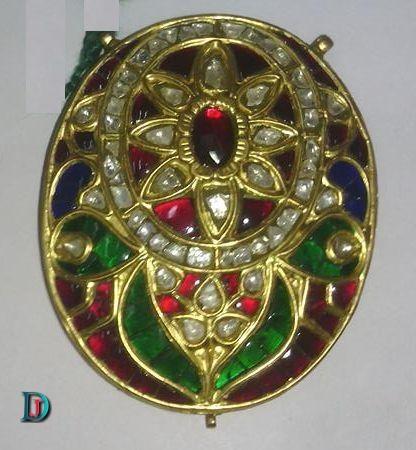 New and Latest Design of Rajasthani Desi gold kundan Rakhdi 