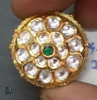 New and Latest Design of Rajasthani Desi gold kundan Rakhdi 