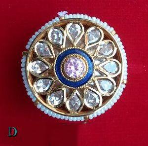 New and Latest Design of Rajasthani Desi gold kundan Rakhdi 