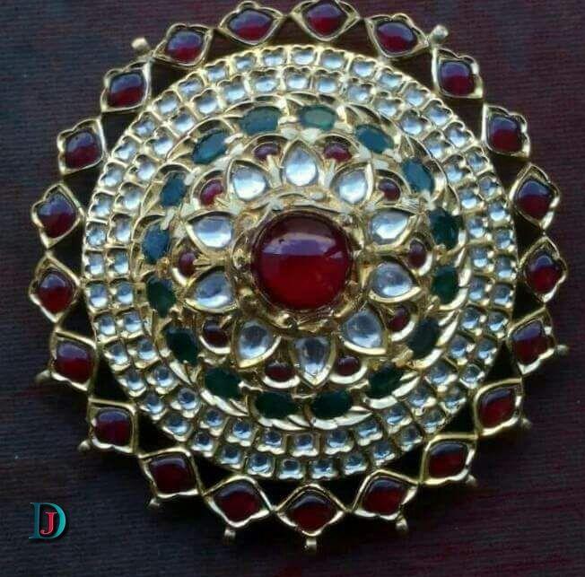 New and Latest Design of Rajasthani Desi gold kundan Rakhdi 