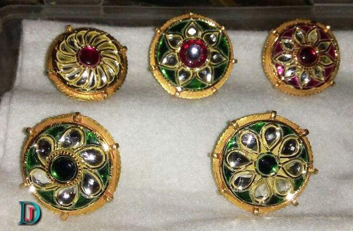 New and Latest Design of Rajasthani Desi gold kundan Rakhdi 