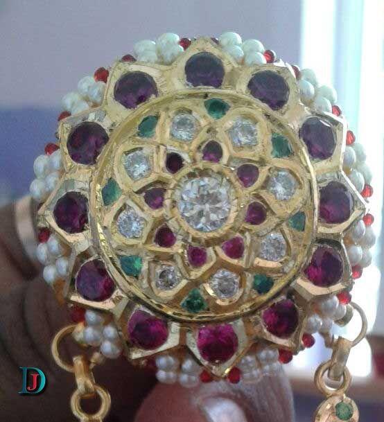 New and Latest Design of Rajasthani Desi gold kundan Rakhdi 