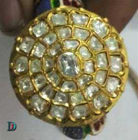 New and Latest Design of Rajasthani Desi gold kundan Rakhdi 