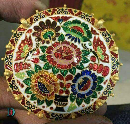 New and Latest Design of Rajasthani Desi gold kundan Rakhdi 