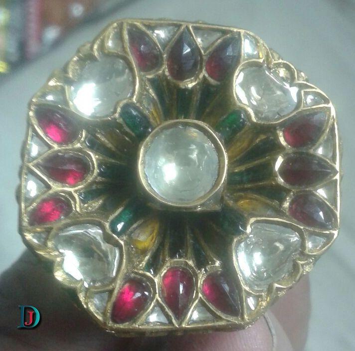 New and Latest Design of Rajasthani Desi gold kundan Rakhdi 