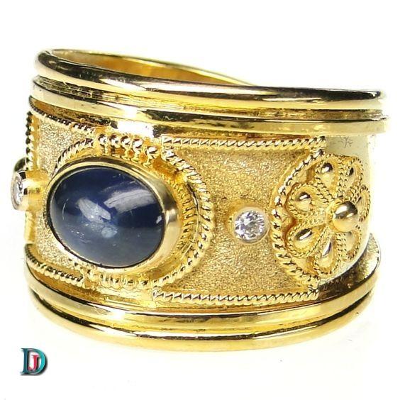 New and Latest Design of Rajasthani Desi gold kundan Ladies-Ring 