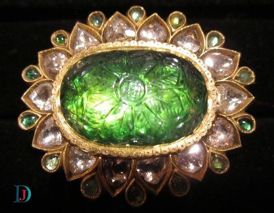 New and Latest Design of Rajasthani Desi gold kundan Ladies-Ring 