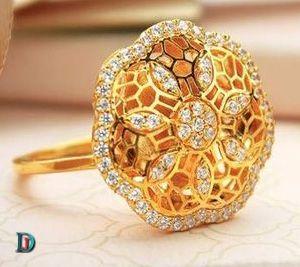 New and Latest Design of Rajasthani Desi gold kundan Ladies-Ring 
