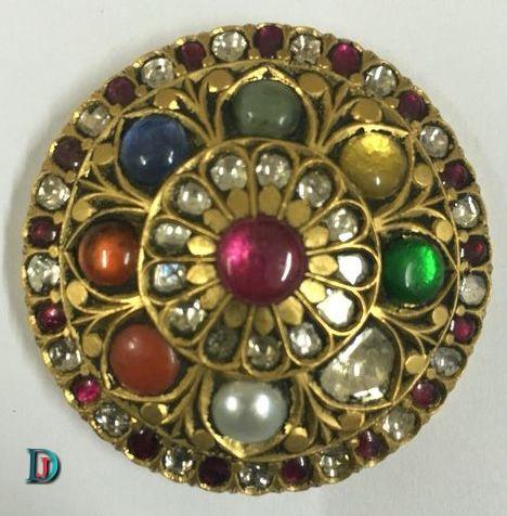 New and Latest Design of Rajasthani Desi gold kundan Ladies-Ring 