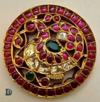 New and Latest Design of Rajasthani Desi gold kundan Ladies-Ring 