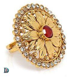 New and Latest Design of Rajasthani Desi gold kundan Ladies-Ring 