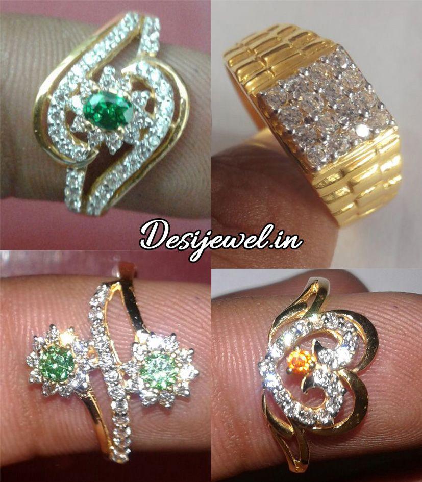 New and Latest Design of Rajasthani Desi gold Ladies-Ring 