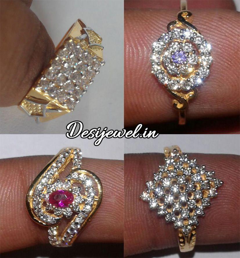 New and Latest Design of Rajasthani Desi gold Ladies-Ring 
