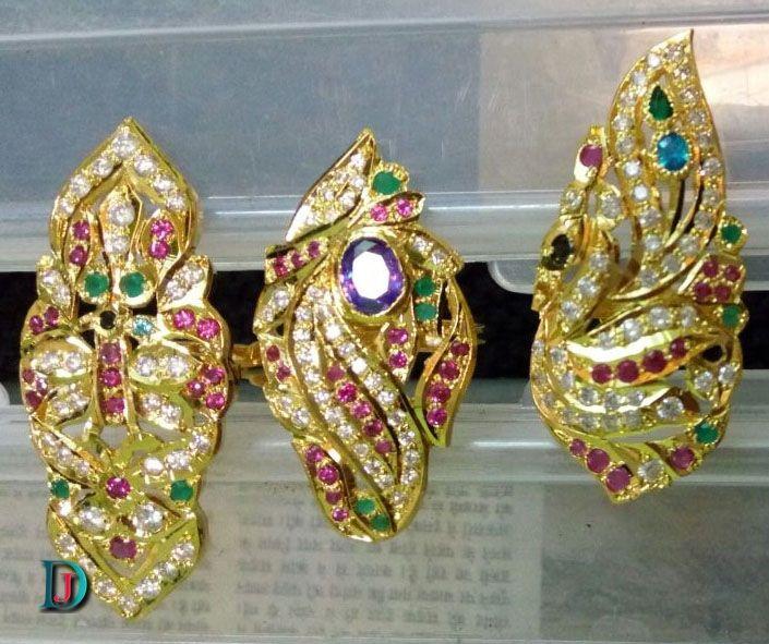 New and Latest Design of Rajasthani Desi gold Ladies-Ring 