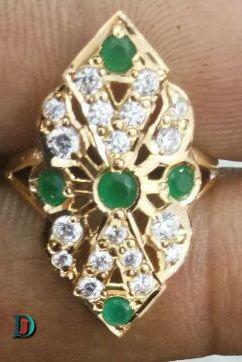 New and Latest Design of Rajasthani Desi gold Ladies-Ring 