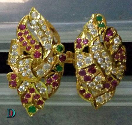 New and Latest Design of Rajasthani Desi gold Ladies-Ring 