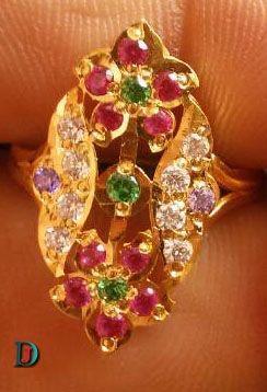 New and Latest Design of Rajasthani Desi gold Ladies-Ring 