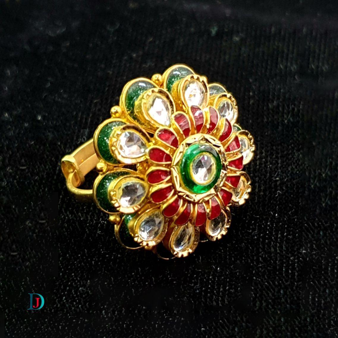 New and Latest Design of Desi Indian Rajasthani Gold Ladies-Ring 
