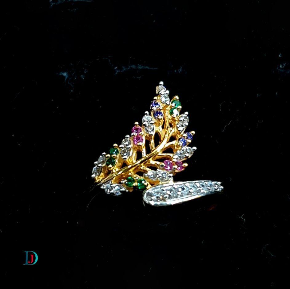 New and Latest Design of Desi Indian Rajasthani Gold Ladies-Ring 