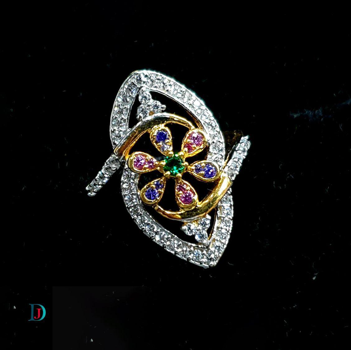 New and Latest Design of Desi Indian Rajasthani Gold Ladies-Ring 