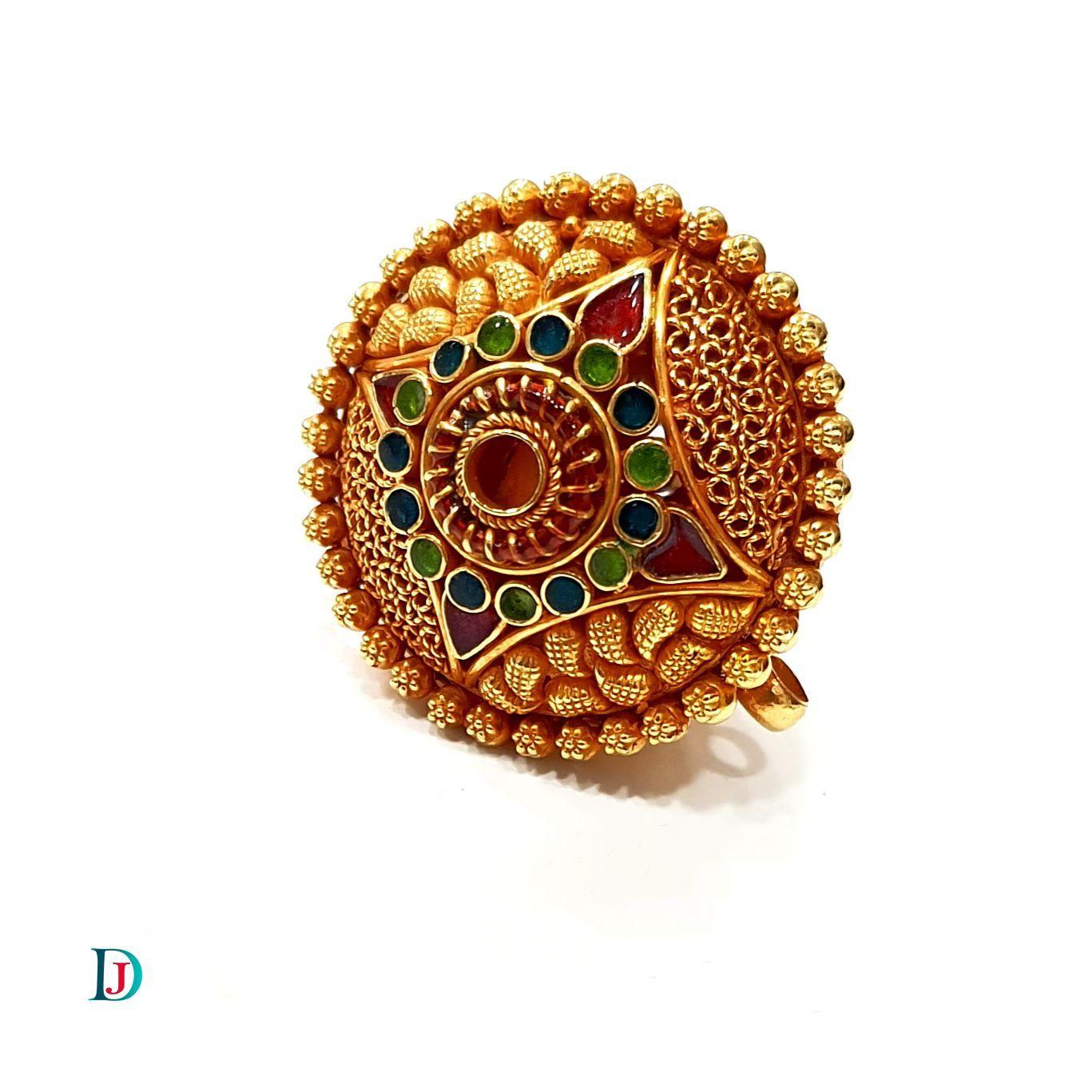 New and Latest Design of Desi Indian Rajasthani Gold Ladies-Ring 