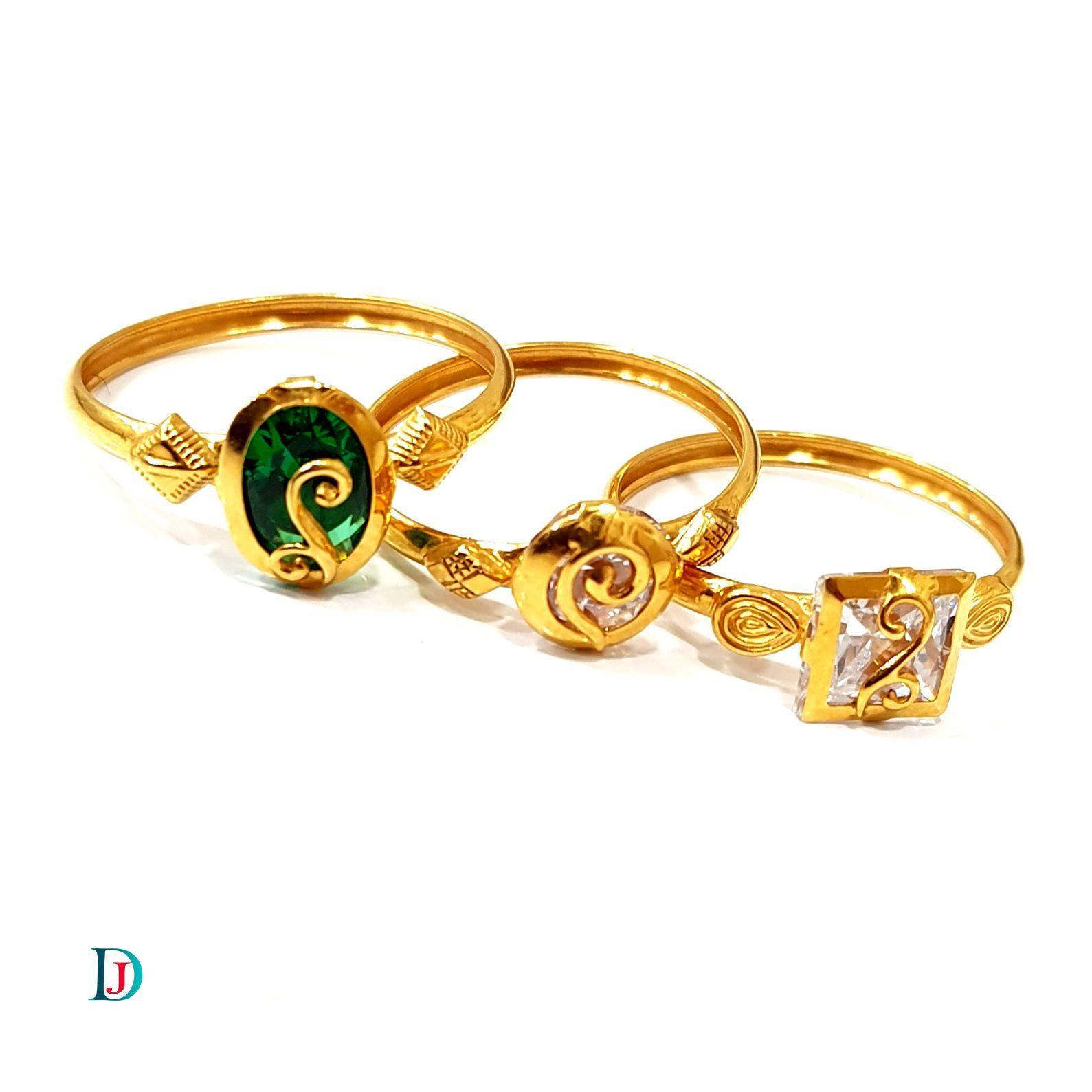 New and Latest Design of Desi Indian Rajasthani Gold Ladies-Ring 