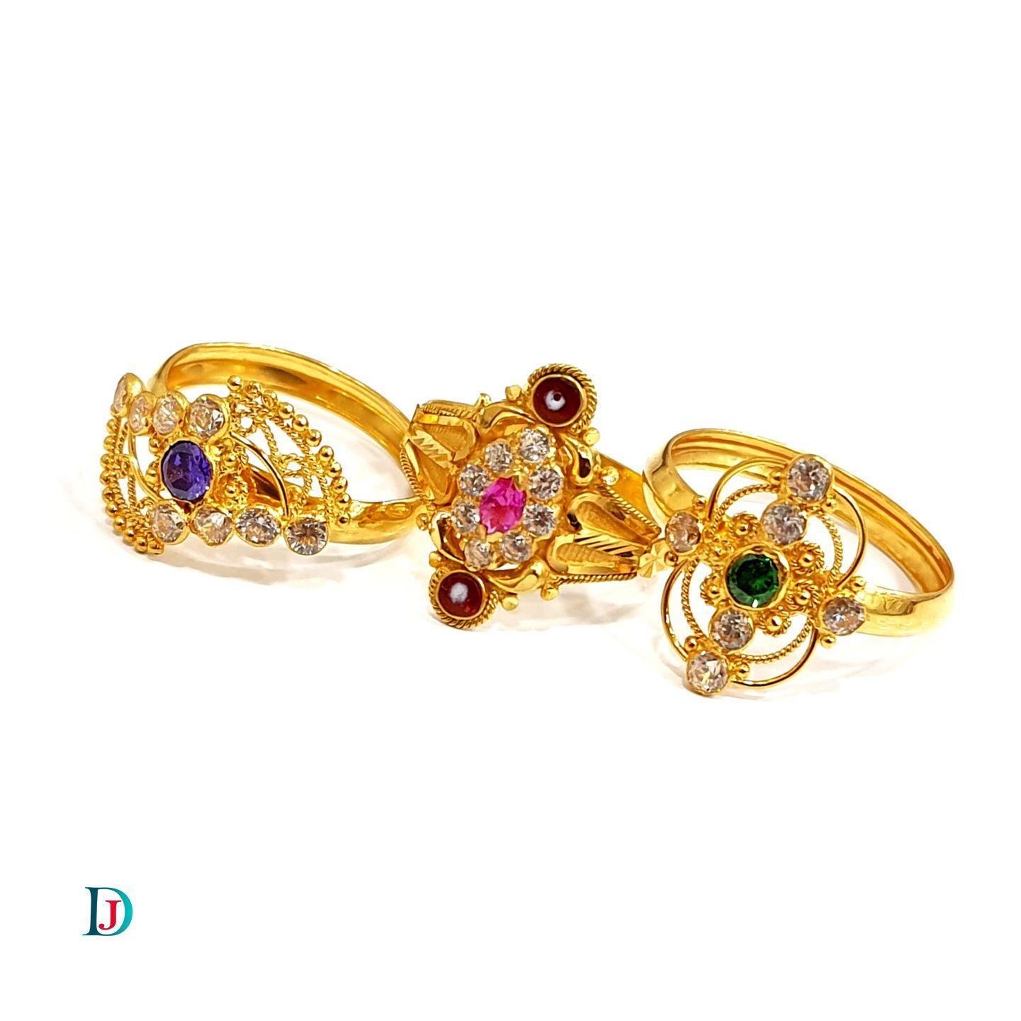 New and Latest Design of Desi Indian Rajasthani Gold Ladies-Ring 
