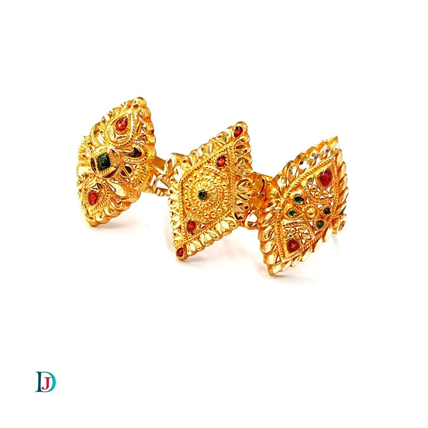New and Latest Design of Desi Indian Rajasthani Gold Ladies-Ring 