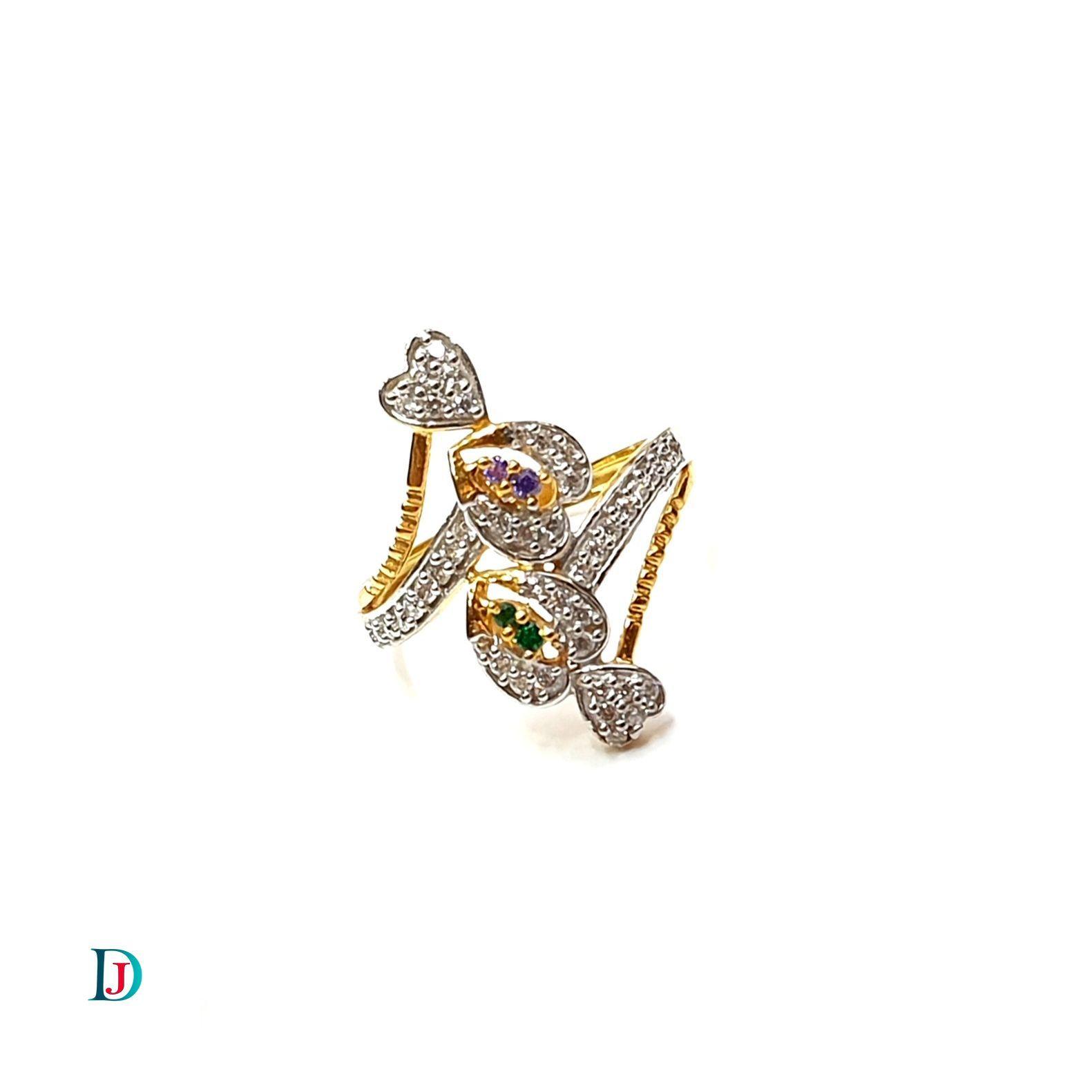 New and Latest Design of Desi Indian Rajasthani Gold Ladies-Ring 