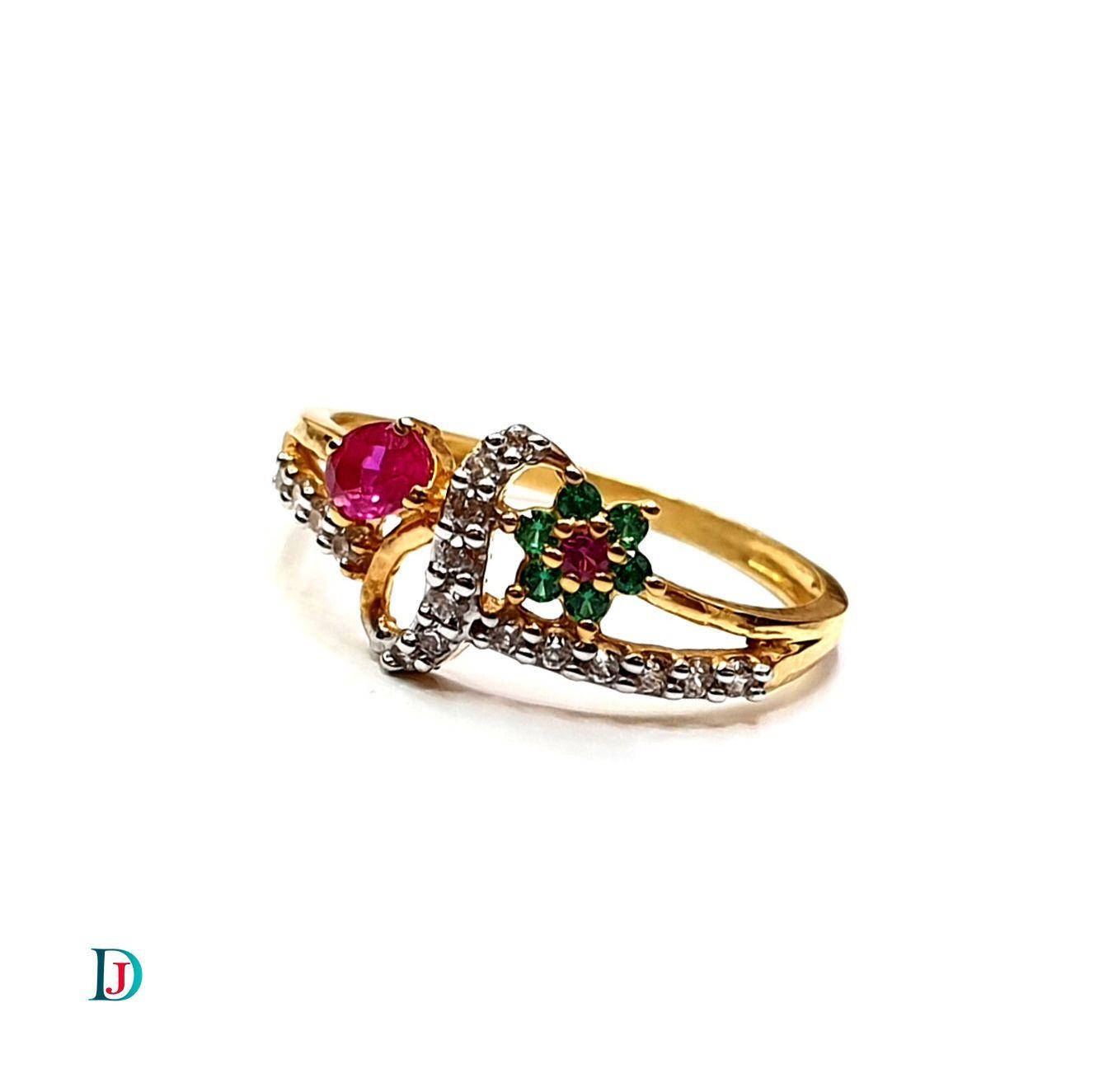 New and Latest Design of Desi Indian Rajasthani Gold Ladies-Ring 