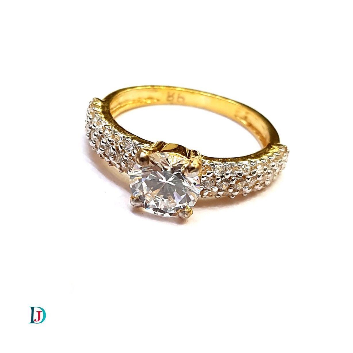 New and Latest Design of Desi Indian Rajasthani Gold Ladies-Ring 