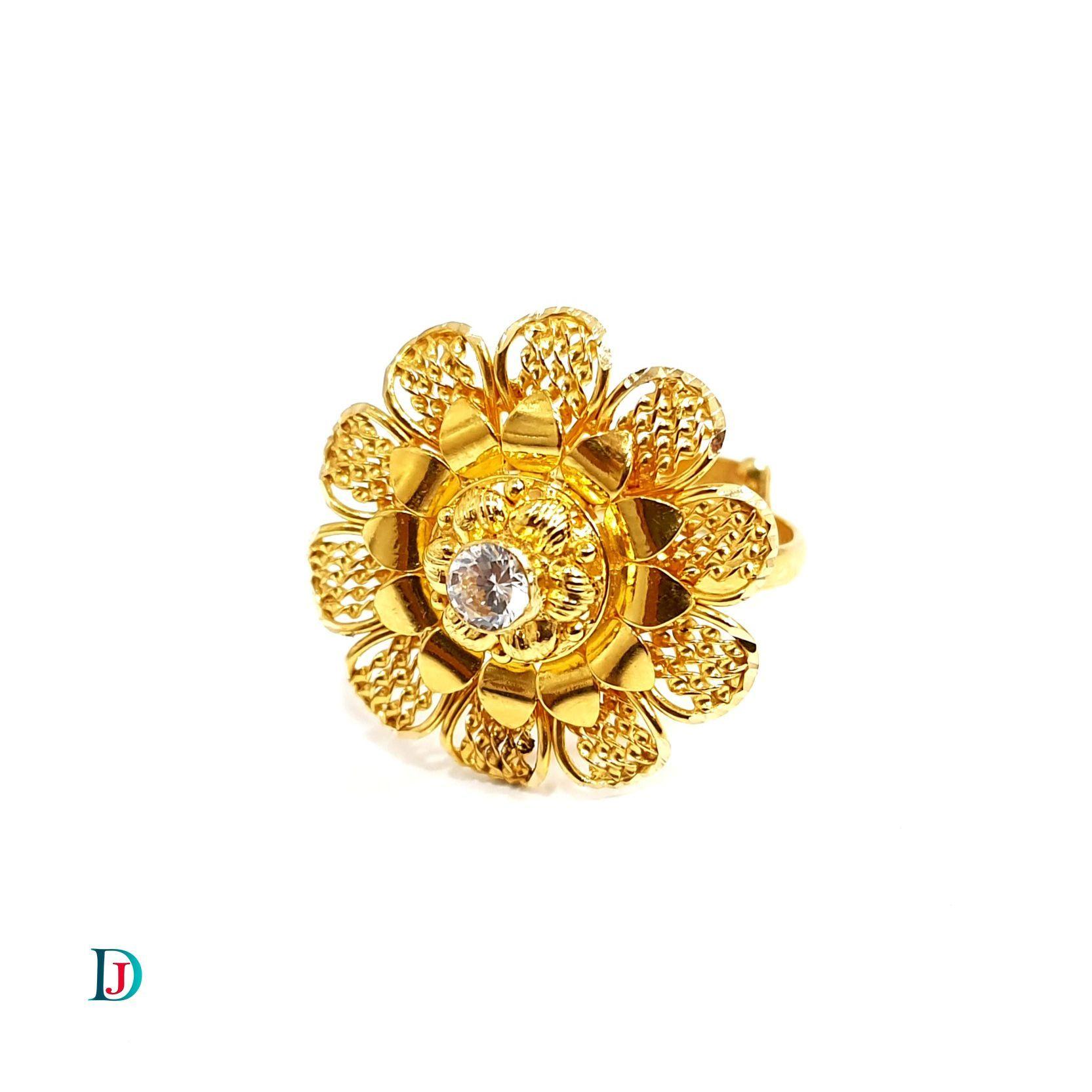 New and Latest Design of Desi Indian Rajasthani Gold Ladies-Ring 