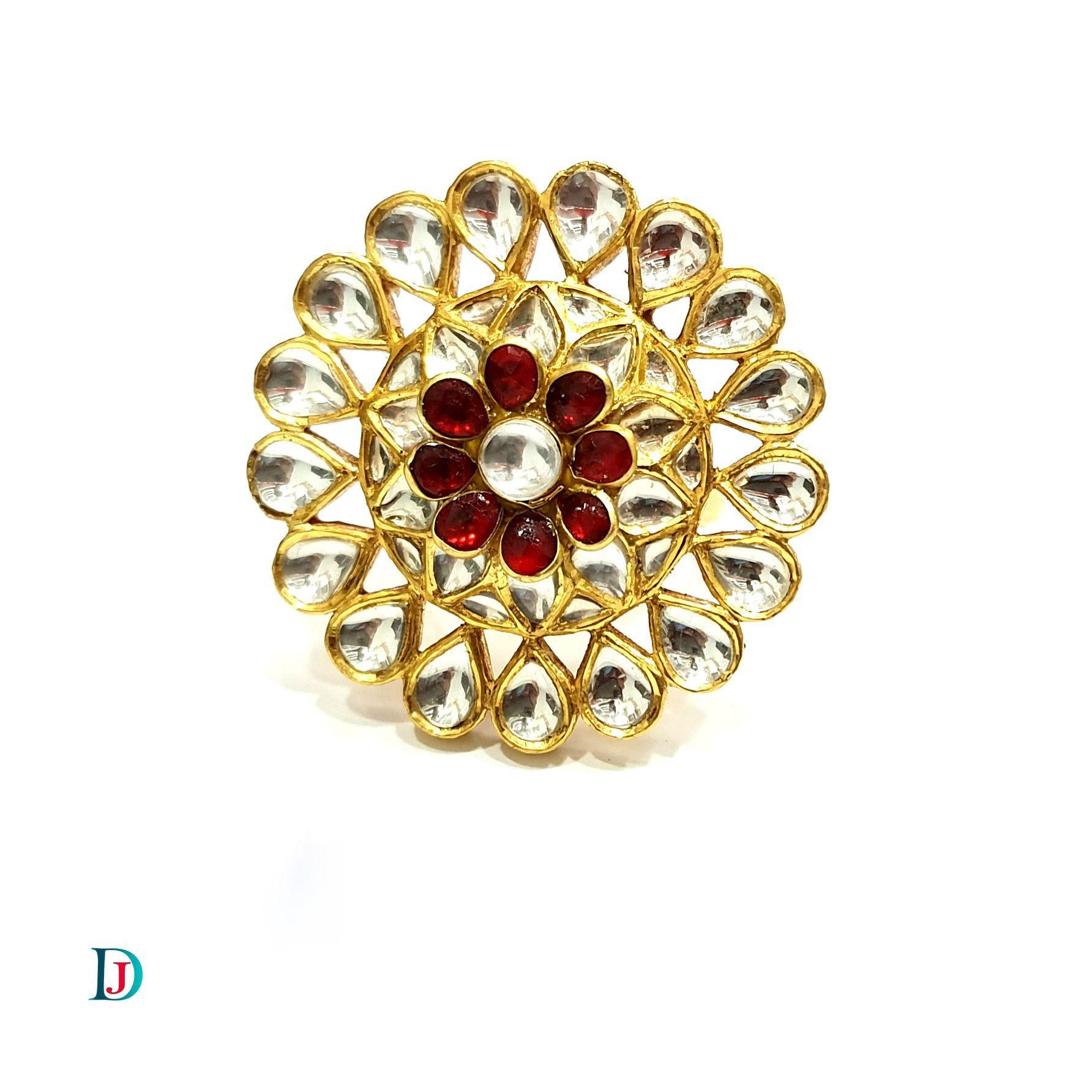 New and Latest Design of Desi Indian Rajasthani Gold Ladies-Ring 