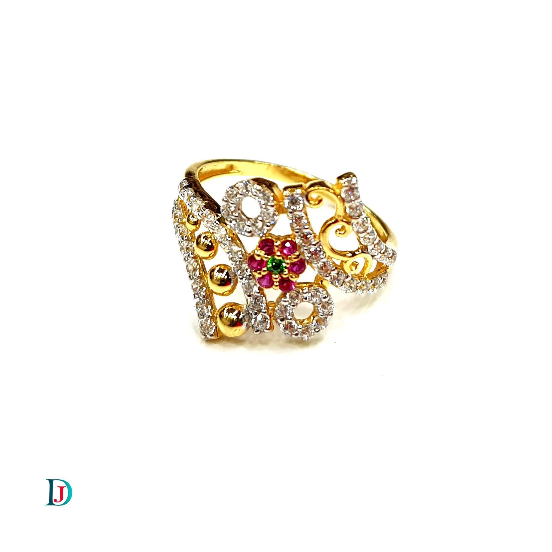 New and Latest Design of Desi Indian Rajasthani Gold Ladies-Ring 